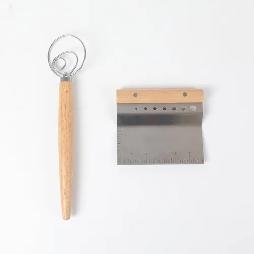 Miniatura 5 de HAWOK Pan de baguette de hierro fundido pre-sazonado, juego de hornear 3 en 1 con bandeja completa de baguette, mini bandeja de 5 ranuras y bandeja