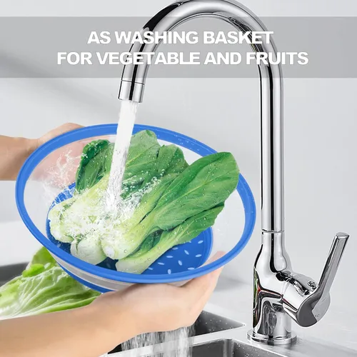 Miniatura 4 de Aidacom - Funda para salpicaduras de microondas 2 en 1, para alimentos y silicona para microondas, tapete como soporte para tazones, salvamanteles