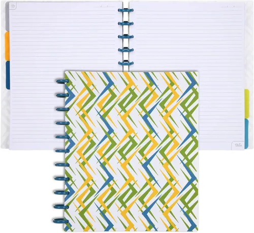Miniatura 153 de Talia - Cuadernos de notas con tapas, planificador, personalizables, (Azul de Verano, Junior (5.5 pulgadas x 8.5 pulgadas)) Azul verano