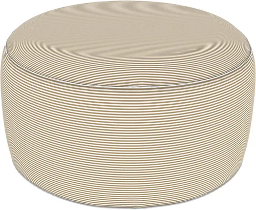 Miniatura 81 de LVTXIII Otomana inflable, interiores y exteriores, 31 pulgadas de diámetro x 14 pulgadas de alto, reposapiés redondo, grande, portátil, patio