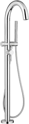 Miniatura 16 de American Standard T064951.243 Kit de acabado contemporáneo redondo para llenado de tina independiente para válvula de entrada Flash, negro mate