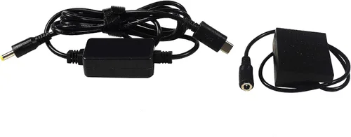 Miniatura 2 de HQRP Convertidor USB-C DC compatible con cámara digital Fujifilm AC-9V CP-W126 X-E2 X-E3 X-E2S X-Pro2 X-T10 X-T2 X-T3 X-T20 X-Pro1 X-E1 FinePix