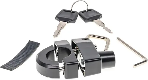 Miniatura 4 de Asegura el casco de la motocicleta del casco de la cerradura antirrobo de seguridad del casco a prueba de manipulaciones para la motocicleta Scooter