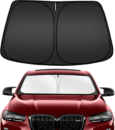 Miniatura 118 de ARISMOTOR - Parasol plegable para parabrisas para Honda Civic 11.ª generación 2022-2025 2026, protector de visera de sol personalizado para ventana