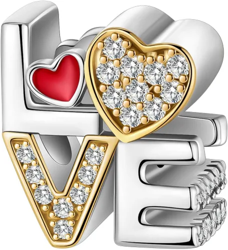 Miniatura 265 de Dije de girasol con diseño de estrella y luna y elefante para pulsera, collar de plata de ley 925, dijes de corazón de amor para mujer, regalo