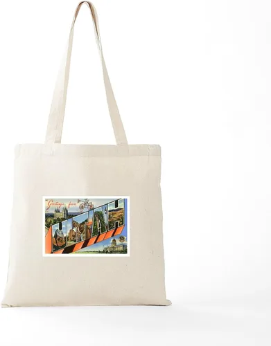 Miniatura 6 de CafePress Utah UT - Bolsa de compras de lona beige natural reutilizable