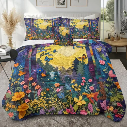Miniatura 25 de Sleepwish - Juego de edredón con estampado de tortuga, juego de cubrecamas de tortuga hawaiana tamaño Queen en 3D, edredón de playa lindo para cama