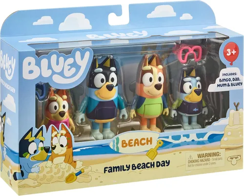 Miniatura 12 de Figuras de Super Fan de Bluey para Niños Pequeños, Juego de 11 Personajes con Figuras Exclusivas, Incluye Figuras para Niños Pequeños de Bluey