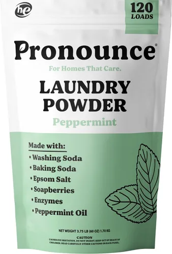 Miniatura 8 de Pronounce Alternativa de detergente para ropa en polvo, ingredientes más limpios. Más seguro para pieles sensibles. Lucha contra manchas y olores.