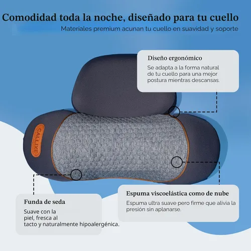Miniatura 4 de CALLIXE Original TheraPillow – Almohada masajeadora de cuello 3-en-1 con calor y tracción suave Soporte relajante para el cuello y los hombros