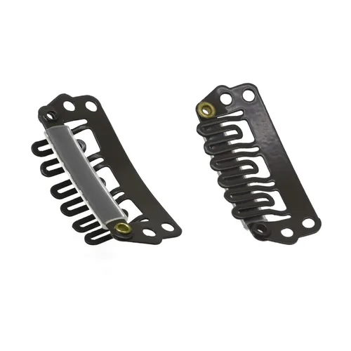 Miniatura 12 de GOO GOO Alambre elástico invisible para extensiones de cabello de alambre, color negro, 3 líneas de pesca ajustables, 7.3 pulgadas, 8 pulgadas y 10