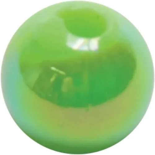 Miniatura 7 de Lindy Cuentas para equipos giratorios de pesca, añade color y destello para atrapar peces Perla Verde