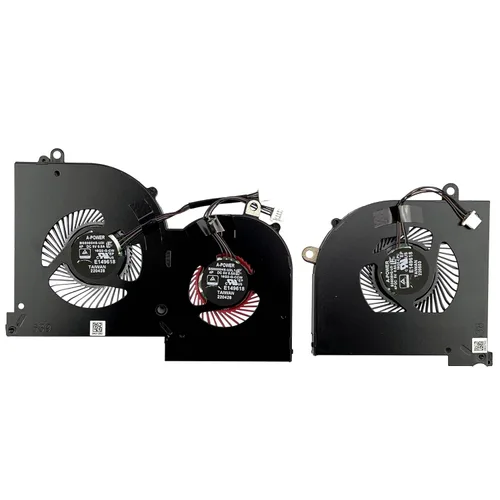 BestParts Nuevo reemplazo original del ventilador de refrigeración de CPU+GPU para MSI GS65 Stealth Thin, P/N: MS-16Q2 MS-16Q3, 16Q2-CPU 16Q2-G-CCW