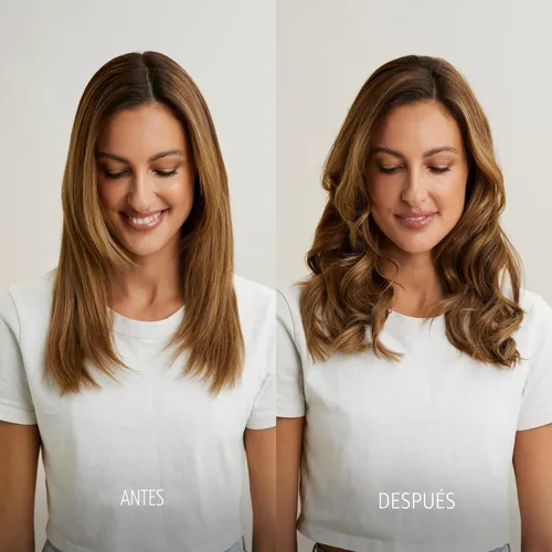 Miniatura 5 de Kristin Ess Alisador Rizador de Cabello de Titanio Profesional 3 en 1, 2 en 1 + Combo Ondulador de Playa para Mujeres con Cabello Rizado, Encrespado