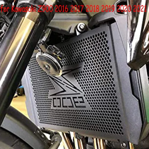 Miniatura 3 de Z900 motocicleta radiador rejilla tanque de agua protector protector ornamento para Kawasaki Z900 Z 900 2016 2017 2018 2019 2020 2021