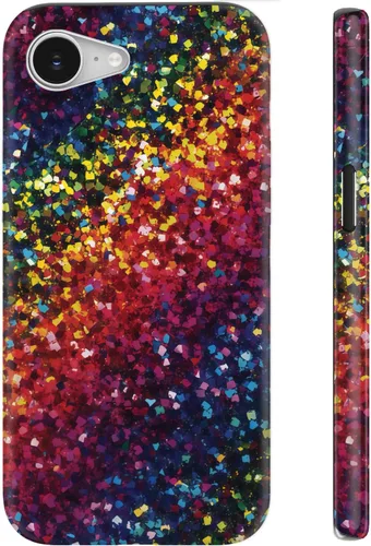 Miniatura 62 de Funda para iPhone 12 Mini, compatible con carga inalámbrica, protección de doble capa con elegante diseño de flores silvestres, silicona suave +