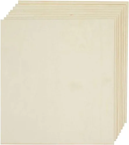 Miniatura 11 de 22 piezas de discos de madera redondos de 12 pulgadas sin terminar, círculos de madera para manualidades, recortes de madera redonda