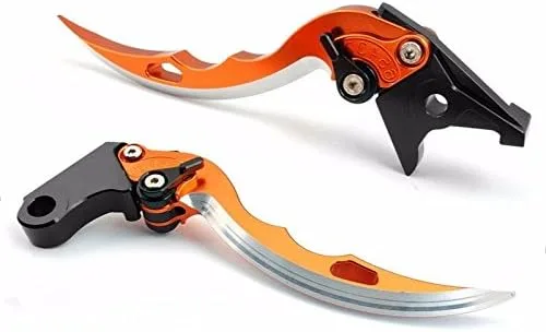 Miniatura 11 de Niree Palancas de embrague de freno de hoja para Kawasaki ZX9R 2000-2003 ZX12R 2000-2005 ZX6R / ZX636R / ZX6RR 2000-2004 ZX10R 2004-2005 Z1000 Negro