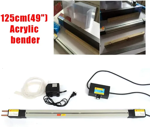 Miniatura 5 de Dobladora de PVC de plástico acrílico de 48 pulgadas 125 cmHeater Calefacción caliente Bender Manual Calefacción Caliente Herramienta de doblado 122