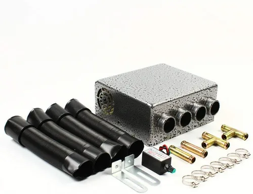 Miniatura 2 de Calentador auxiliar universal de 12 V con interruptor de velocidad para coche o camión, minivans, excavadoras, cosechadoras, 4 puertos, stock de EE.