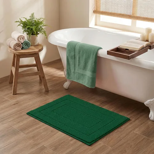 Miniatura 74 de GRANNY SAYS Alfombras de baño antideslizantes, lavables, extra suaves y absorbentes de agua para baño, alfombra de baño peluda de felpa, alfombra