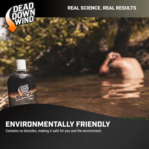 Miniatura 4 de DEAD DOWN WIND BLACK Premium 3 en 1 Gel de baño, champú y acondicionador eliminadores de aroma de caza (16 onzas) – Jabón líquido eliminador