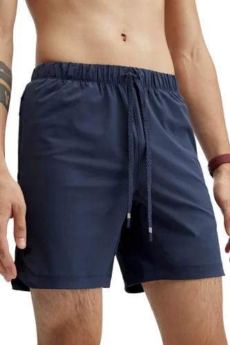 Miniatura 18 de Fabletics The One - Pantalón corto para hombre (sin forro), entrenamiento, natación, ligero, de secado rápido, bolsillo con cremallera, tejido Negro