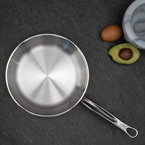 Miniatura 5 de Hestan - Colección ProBond - Sartén para freír profesional de acero inoxidable revestido, compatible con placa de inducción, 8.5 pulgadas