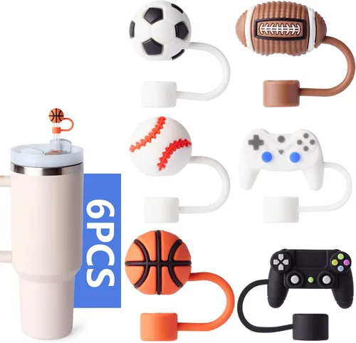 Miniatura 14 de 8 fundas para ratones Stanley Cup, tapa de 0.4 pulgadas de diámetro, compatible con Stanley 20 30 y 40 0z Cup, tapas a prueba de polvo para botella