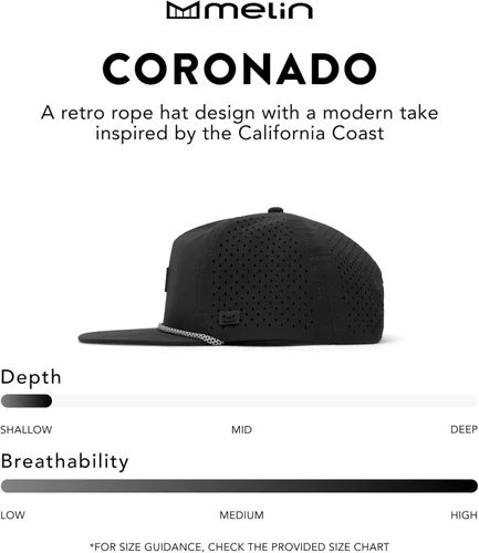 Miniatura 4 de melin Coronado Brick Hydro, gorra de béisbol resistente al agua para hombres y mujeres
