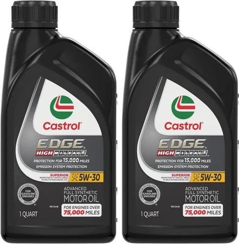 Miniatura 11 de Castrol EDGE High Mileage 5W-30 Aceite de motor sintético avanzado completo, 5 cuartos de galón