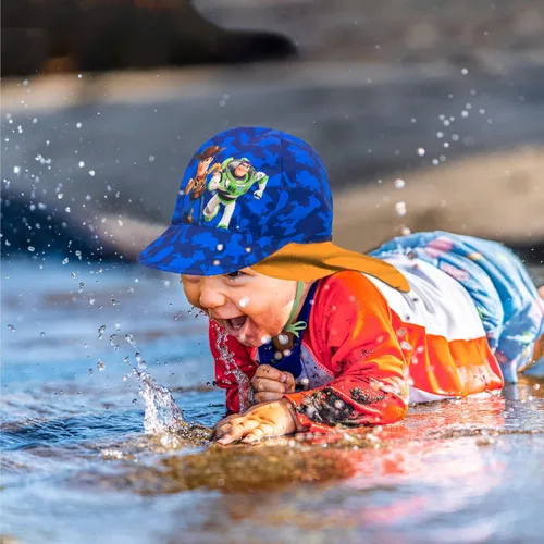 Miniatura 5 de Disney Sombrero de natación para niños pequeños sombrero de sol para niños sombrero de verano con favoritos sombrero de sol para bebé