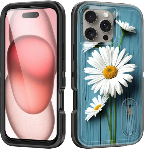 Miniatura 58 de Funda para iPhone Air con soporte integrado, a prueba de golpes, polvo y caídas, 3 capas, grado militar, funda protectora para iPhone Air de 6.5
