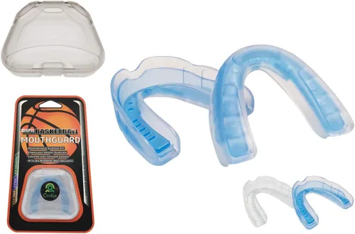 Boil and Bite - Protector bucal BB personalizado para baloncesto, karate, artes marciales, lucha, artes marciales, lucha libre (estuche gratuito