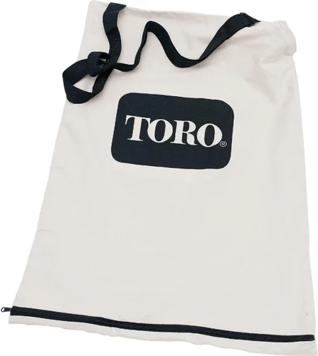 Toro 51503 Bolsa de repuesto con cremallera inferior, color blanco