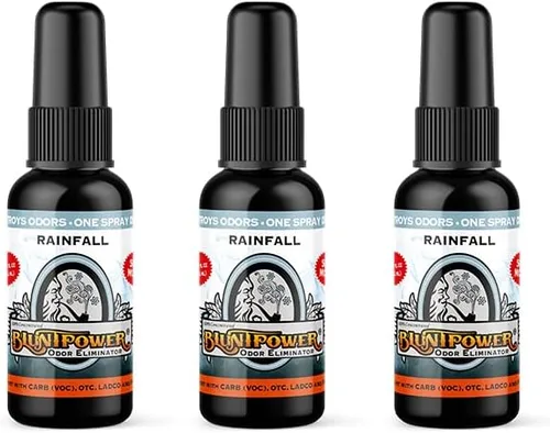 Miniatura 4 de BluntPower (niebla de bambú, paquete de 3) - Eliminador de olores concentrado y aceite difusor - Desodorizador de habitación, eliminador de olores