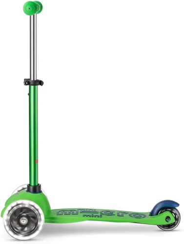 Miniatura 3 de Micro Kickboard Mini scooter LED para niños de 2 a 5 años Niños de hasta 110 libras Diseño de 3 ruedas inclinadas para dirigir Barra en T