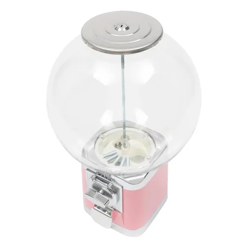 Miniatura 6 de Máquina expendedora, moneda de 1 dólar de gran capacidad, máquina de chicles de caramelo, 500 piezas de 1.26 pulgadas, máquinas expendedoras