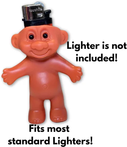 Miniatura 2 de Cubierta para encendedor Troll para encendedores estándar, estuche para encendedor Troll de los años 90
