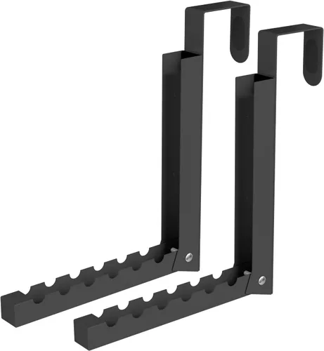 Miniatura 13 de ZMBESUP Perchero Plegable para Colgar Sobre la Puerta para Secar Ropa, Perchero Plegable para Colgar Abrigos para Cuarto de Lavandería