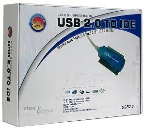 Miniatura 2 de Adaptador de cable USB 2.0 a IDE (para IDE de 2,5 pulgadas y 3,5 pulgadas)