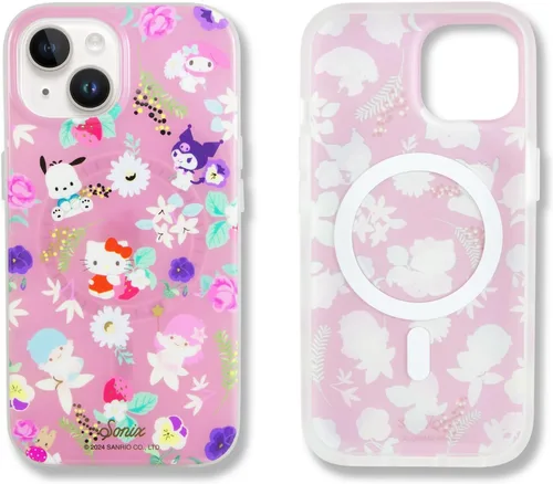 Miniatura 120 de Sonix x Sanrio - Funda para iPhone 15 Pro, compatible con MagSafe, probada en caídas de 10 pies, adivinador Kuromi