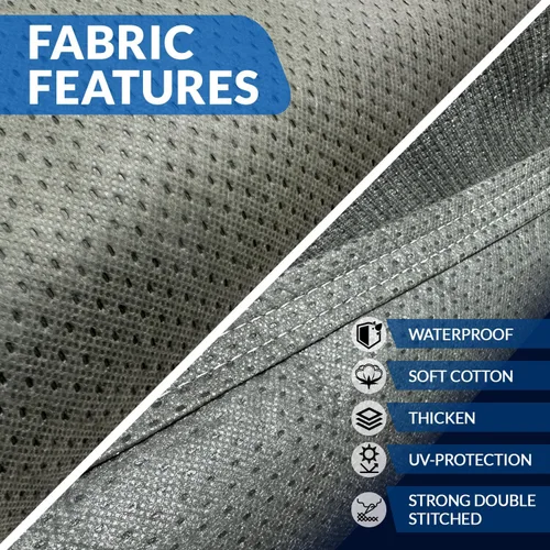 Miniatura 4 de Cubiertas de Coche de 7 Capas para Todo Tipo de Clima Impermeables Cubierta de Coche Resistente para Automóviles & Coche Cubierta de Lluvia