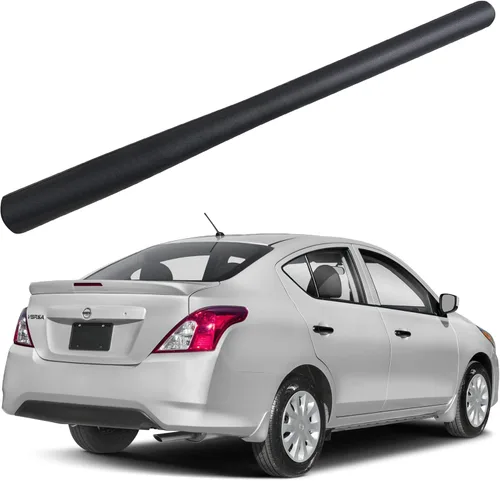 Antena de goma para Nissan Versa (2012-2019), Antena Nissan Versa - Mástil de antena de 7 pulgadas a prueba de lavado de coches, reemplazo de mástil