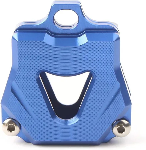 Miniatura 4 de Motocicleta CNC Key Shell cubierta de protección para Yamaha YZF-R1 YZF-R6 MT-07 MT-09 MT-10 FZ1 FZ8 FZ10, Azul, Mediana