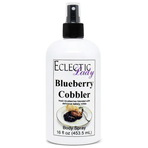 Miniatura 9 de Eclectic Lady Blueberry Cobbler - Aerosol corporal de doble fuerza, 2 onzas, espray corporal para mujeres con fragancia limpia, ligera y suave