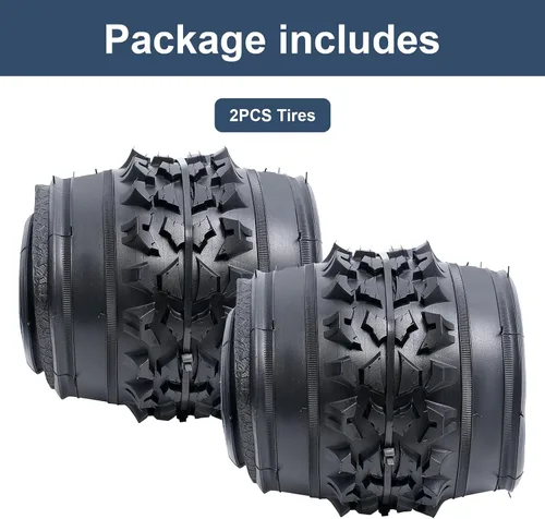 Miniatura 4 de YUNSCM 2-PCS 16" Kid Bike Tires 16x1.95/53-305 Compatible with Mountain Bike 16 x 1.95 Bicycle Tires Black01
