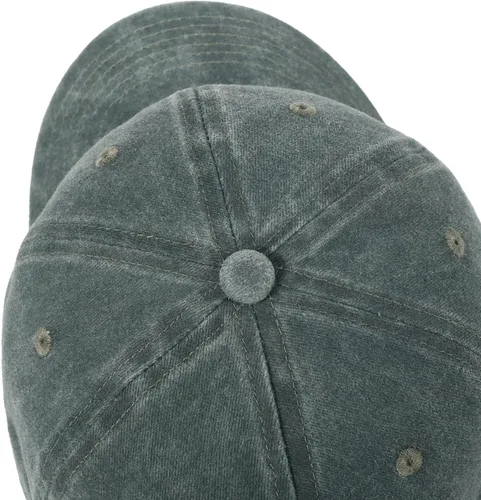 Miniatura 2 de HH HOFNEN Gorra de béisbol de algodón de sarga lavada y desgastada, vintage, ajustable, para hombre y mujer