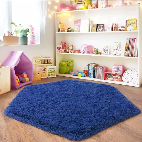 Miniatura 20 de Alfombras de Pasillo para Dormitorio 2x6 pies Alfombras de Pasillo para Pasillos Antideslizantes Suaves de Pelo Largo Alfombra de Cabecera, Alfombra