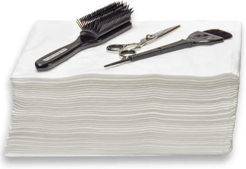 Miniatura 7 de DAVELEN Toallas desechables esenciales para el cabello para mujer, 32 x 16 pulgadas cada una, cabello súper absorbente de secado rápido para secar